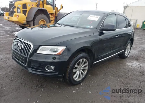 2015 Audi Q5 2.0T Premium z USA, uszkodzony, nr VIN WA1LFAFP4FA049110